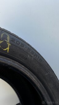 2x zimní pneu - 205/55 R16 91T - DUNLOP - 6mm - 3