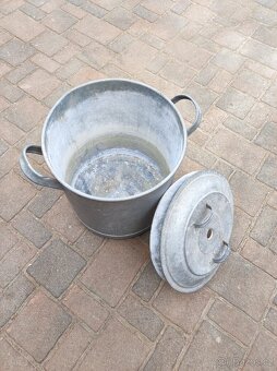 Pozinkovaný zavařovací hrnec - 3