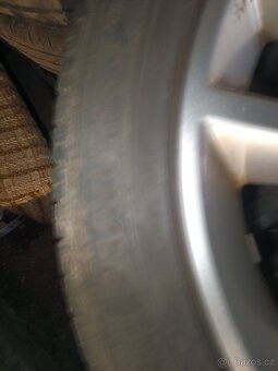 Prodám sadu ALU + pneu kola Opel 17" - 3