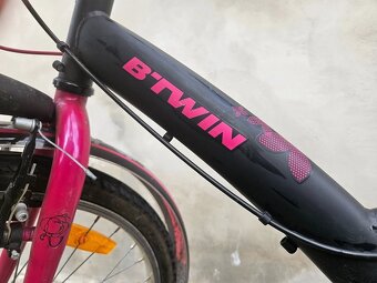 Kolo Btwin dívčí černo-růžové - 3