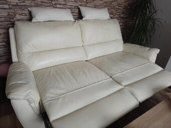 Kožená sedacka práva kůže - 3