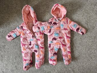 Overaly,kombinézy,svetry,fusaky nejen pro dvojčata 0+, sady - 3