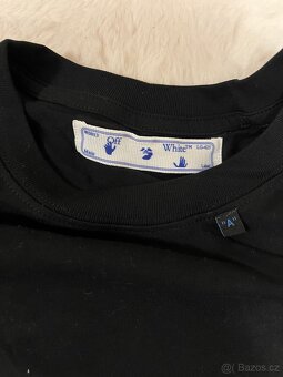 Off-White Černo-Žluté Pánské Tričko - 3