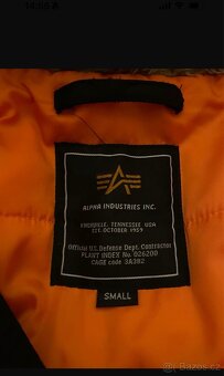 Alpha Industries Parka S Velikost - 3