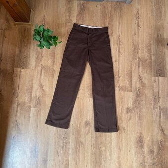 Hnědé dickies kalhoty velikosti 28x32 - 3