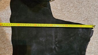 Dlouhé chapsy černé vel. XS KenTaur - 3