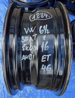 Plechové disky 16" Škoda, VW, Seat, Audi - 3