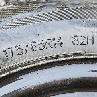 Zimní kola Fiat 175/65/14, 5.5Jx14 ET35 č. AD22 - 3
