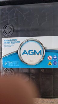 AGM Trakční Akumulátory MONBAT 2ks - 3