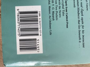 Kniha Karel Čapek- v angličtině - 3