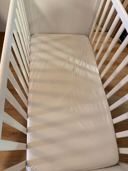 Postýlka pro miminko SUNDVIK Ikea s matrací - 3