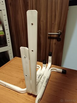 Držáky na police, kovové, 2+2 kusy - 3