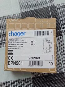 Relé Hager Epn 501 - 3