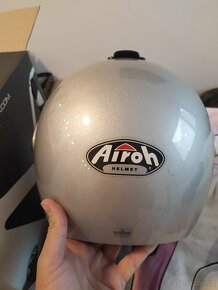 Moto helma Airoh, velikost XL, výklopná, cestovní - 3