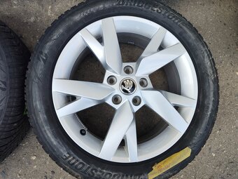 17"zimní alu sada Lyra 5x112 origo Octavia 4 Golf 8 Leon 4 - 3