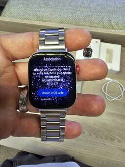 Huawei Watch Fit 3, v záruce + nerezový pásek - 3