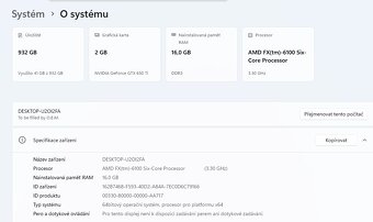 CM AMD,AMD FX-6100 Six-Core,WIN 11,RAM 16GB,HDD 1TB,GPU 2GB, - 3