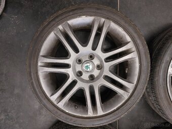 ►ALU KOLA  ŠKODA • 5X112 • R18 • ET46 • 225/40R18 ◄ - 3