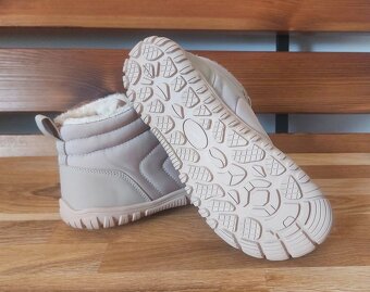 Dámské/unisex zimní barefoot boty s voděodolným povrchem - 3