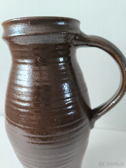 Džbán hliněný, vroubek - 3