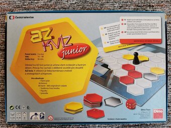 AZ kvíz junior desková hra, jako nová - 3