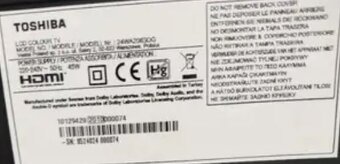 Toshiba televize 24¨ (24WA2063DG) - 3