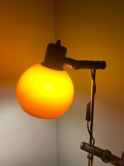 Retro lampa podlahová 70. léta - 3