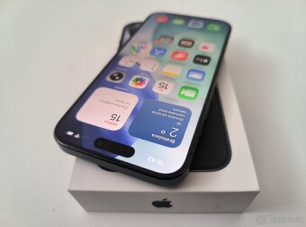 apple iphone 15 PRO 128gb Blue 100% Batéria - 3