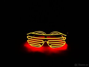 LED párty brýle - 3