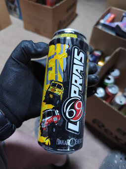 Plechovky od Energy Drinků Loprais 69 - 3