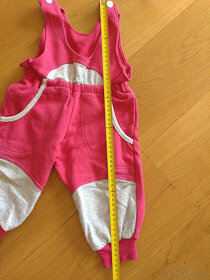Tepláky s laclem + body (set) vel.80 - 3
