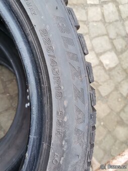 225/45/18 zimni pneu BRIDGESTONE 225/45 R18 - 3