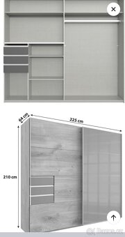Skříň s posuvnými dveřmi - 3