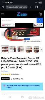 Lipo baterie 4S 5200mah - 3