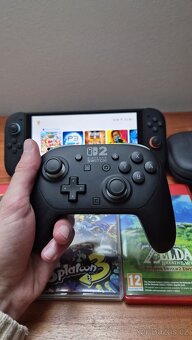 Nintendo Switch 2 + 3 hry + Pro Controller 2 + Pouzdro - 3