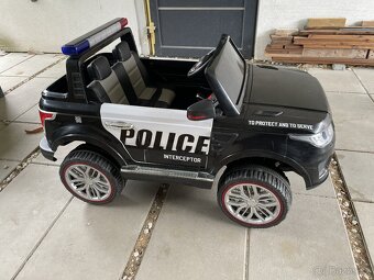 Dětské elektrické auto - Range Rover Evoque Policie - 3