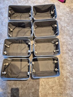 Látkové boxy/krabice/organizéry 8ks - 3