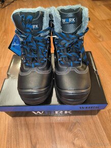 NOVÉ ZIMNÍ BOTY- VM Footwear Brusel S3W SRC vel. 44 - 3