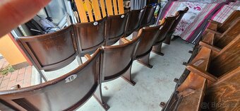 Kino lavice (židle) zn. TON - 3