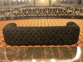 Luxusní VIP sametová sedačka - 3