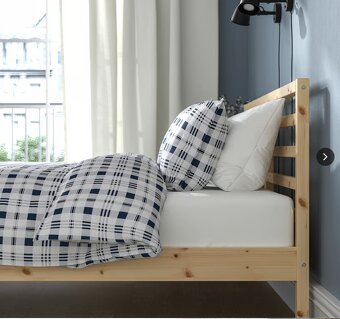 Postel masiv Borovice IKEA 140x200 cm - 3