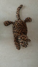 Dvě plyšové hračky delfínek a jaguár - 3