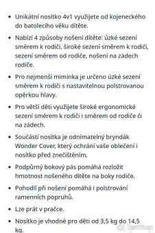 Nosítko Infantino - 3