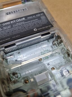 Nintendo Gameboy Color Clear - 3