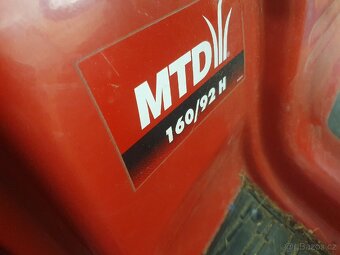 Zahradní kvalitní traktor MTD 160/90H - 3