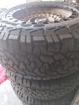Offroad sada 6x139 alu 9x18 + 285/65r18 celoročni pneu - 3