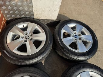 Alu 15" 5x100 škoda MATONE letní 80% Rapid,F3, TOP - 3