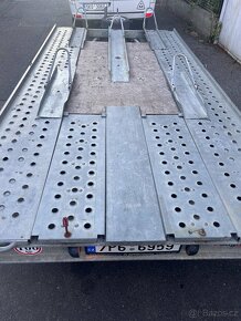 Vlek/Plato/Auto přepravník 3 000 kg k půjčení/ pronájmu - 3
