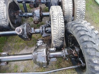 Nápravy na malotraktor 4x4 - 3
