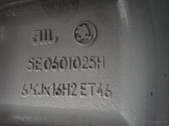 alu Škoda Octavia 3, letní 205/55/16 Michelin - 3